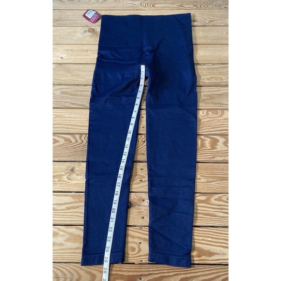 NEW Anti X Seamless Compression Leggings Size Large Women’s Navy - Picture 7 of 10